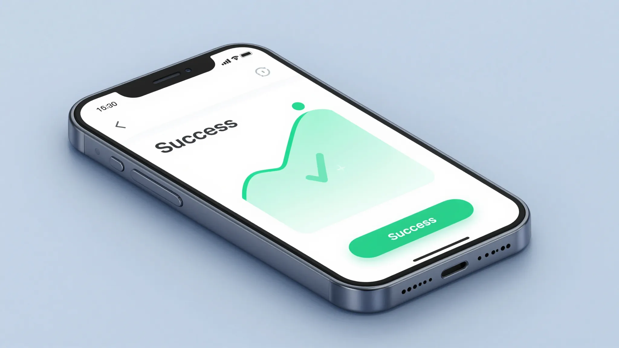 A sleek, modern digital wallet interface on a smartphone scr...