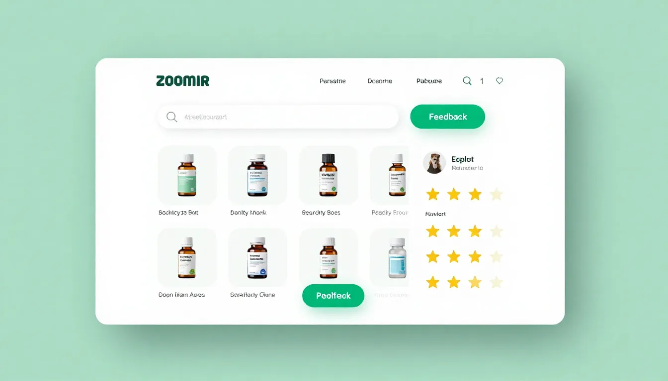 Modern UI/UX design of a veterinary online pharmacy website ...