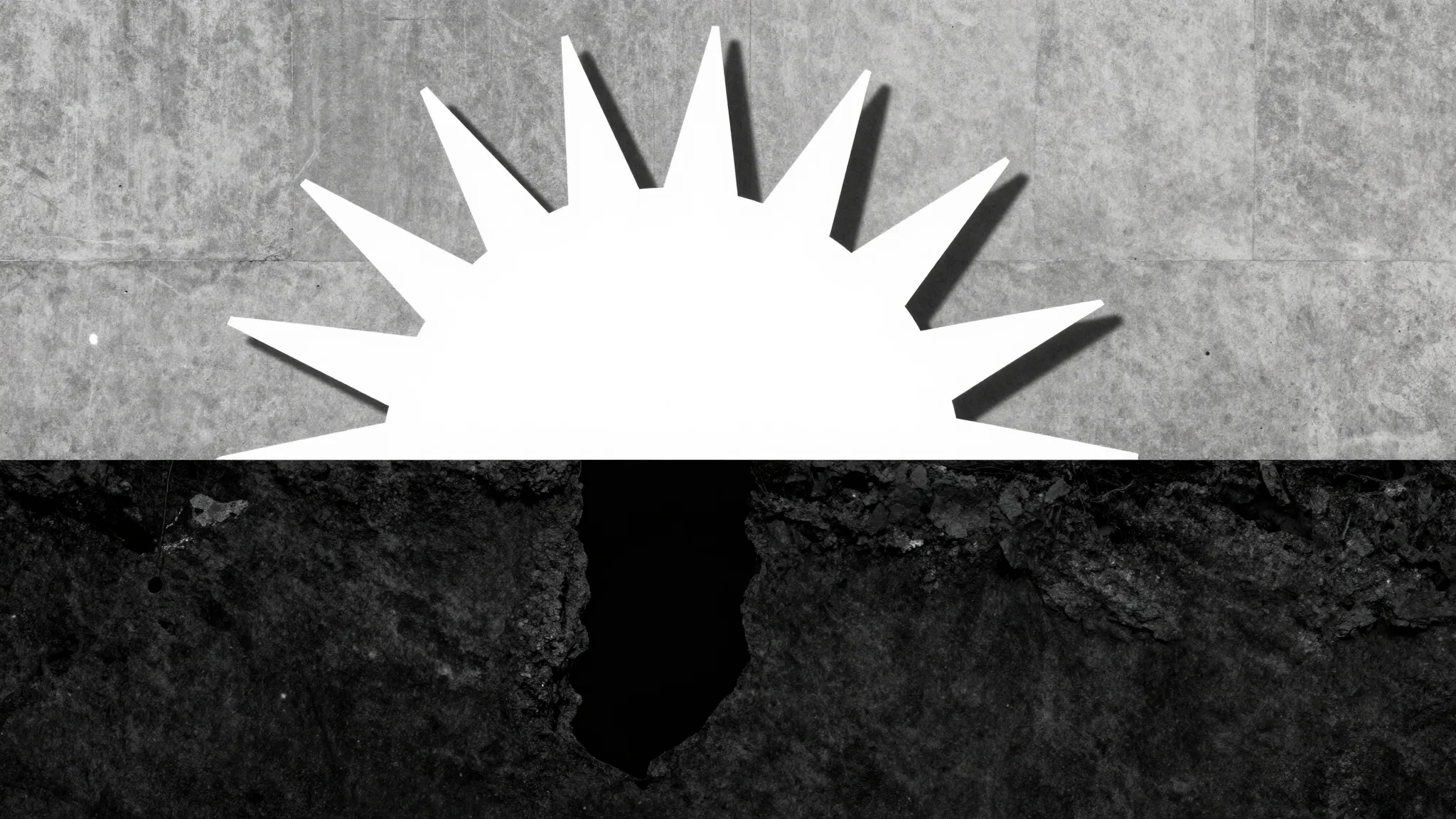 Brutalist graphic design postcard. Minimalist composition wi...