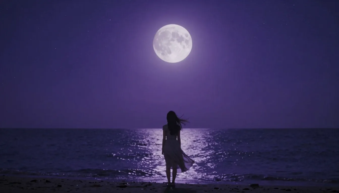 Cinematic wide shot, dark night, sky filled with bright shim...