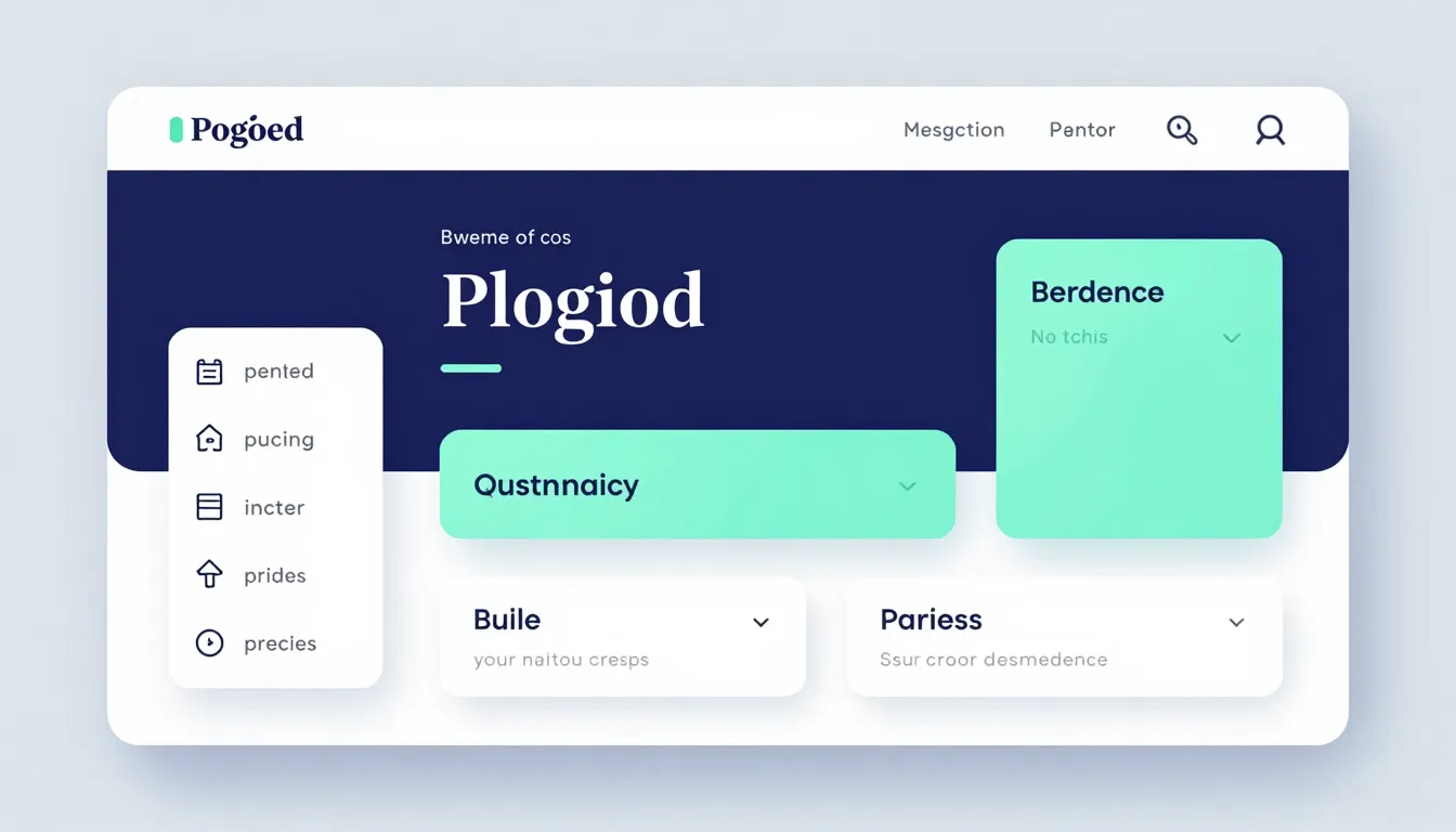 User interface dashboard design for a web application, glass...
