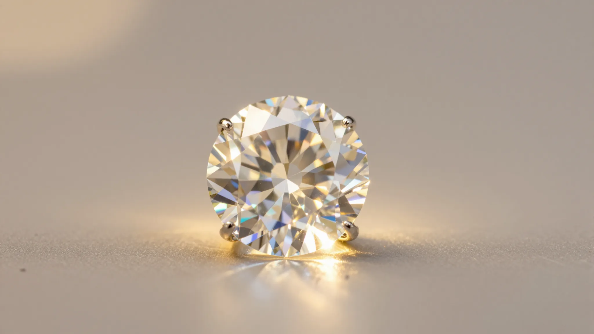 A sparkling diamond next to a glowing warm light, symbolizin...