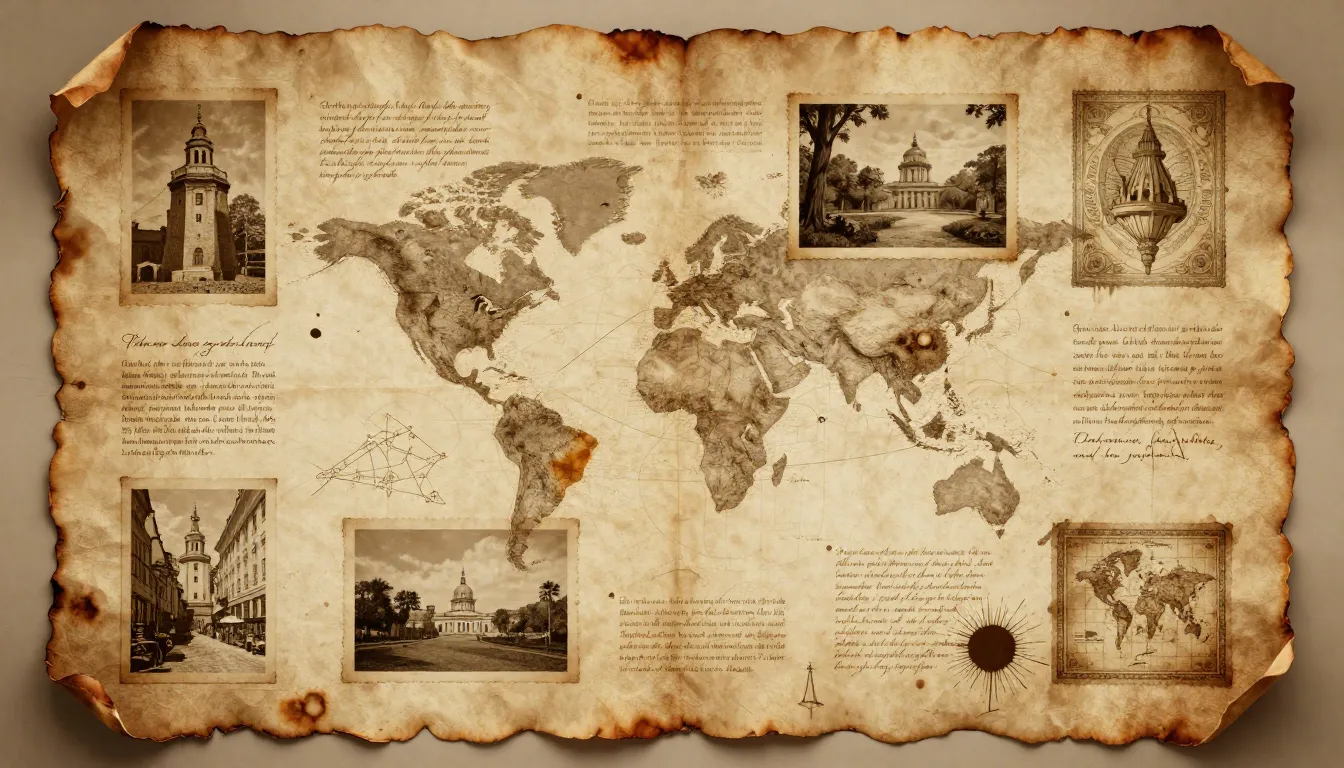 High-quality infographic for a wall poster in vintage style....