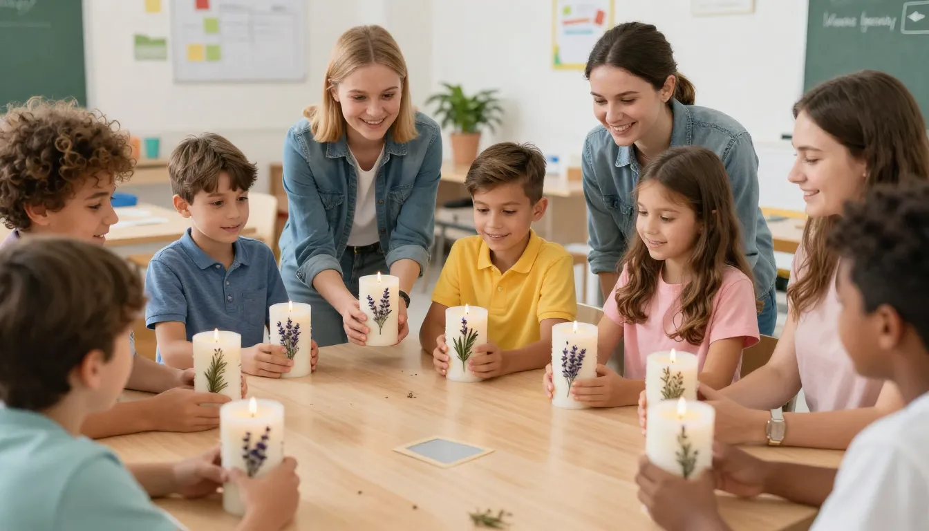 Group of happy diverse children and teenage mentors holding ...