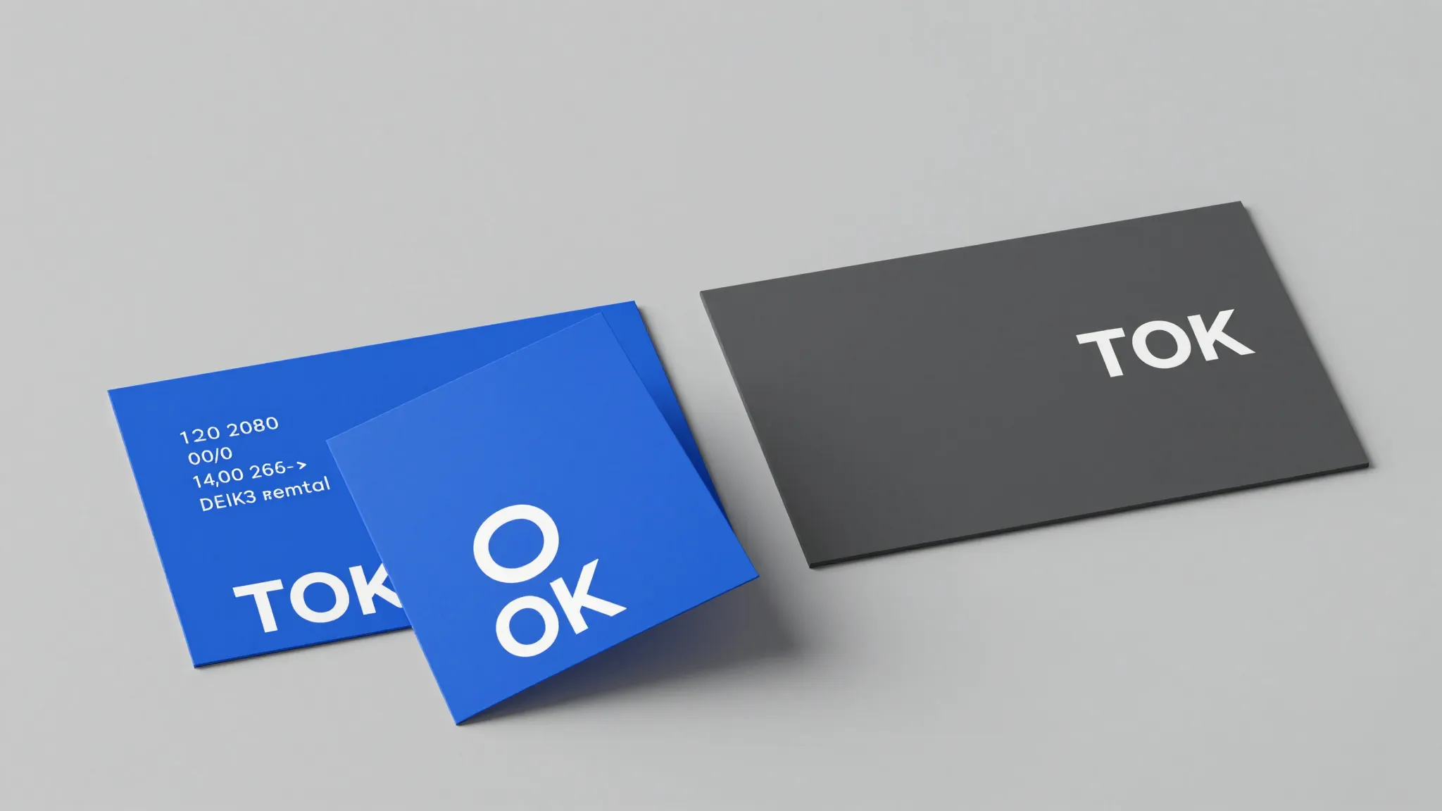 Modern business card design for electric bike rental, front ...