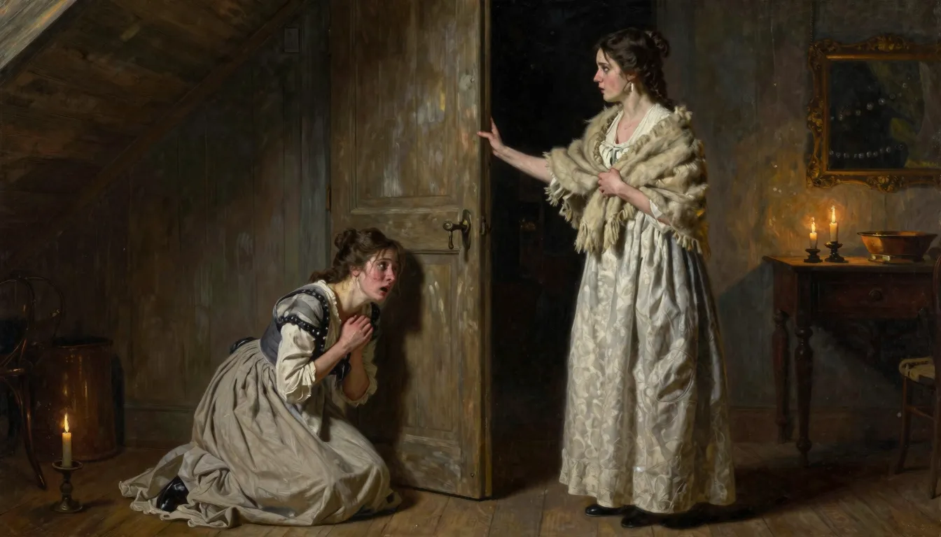 Two 19th-century Russian sisters in a dramatic confrontation...