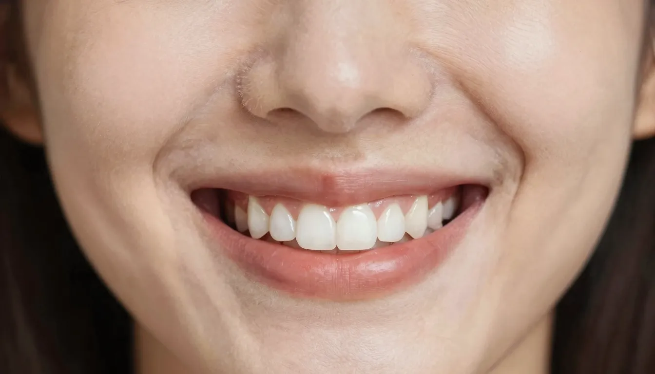 A hyper-realistic close-up portrait of a person with a perfe...