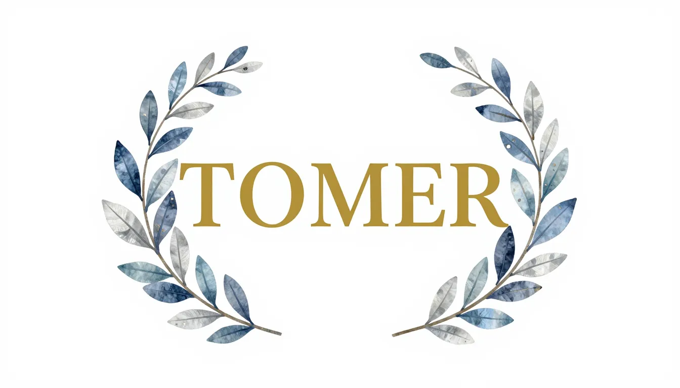 A modern and clean graphic design for a Bar Mitzvah celebrat...