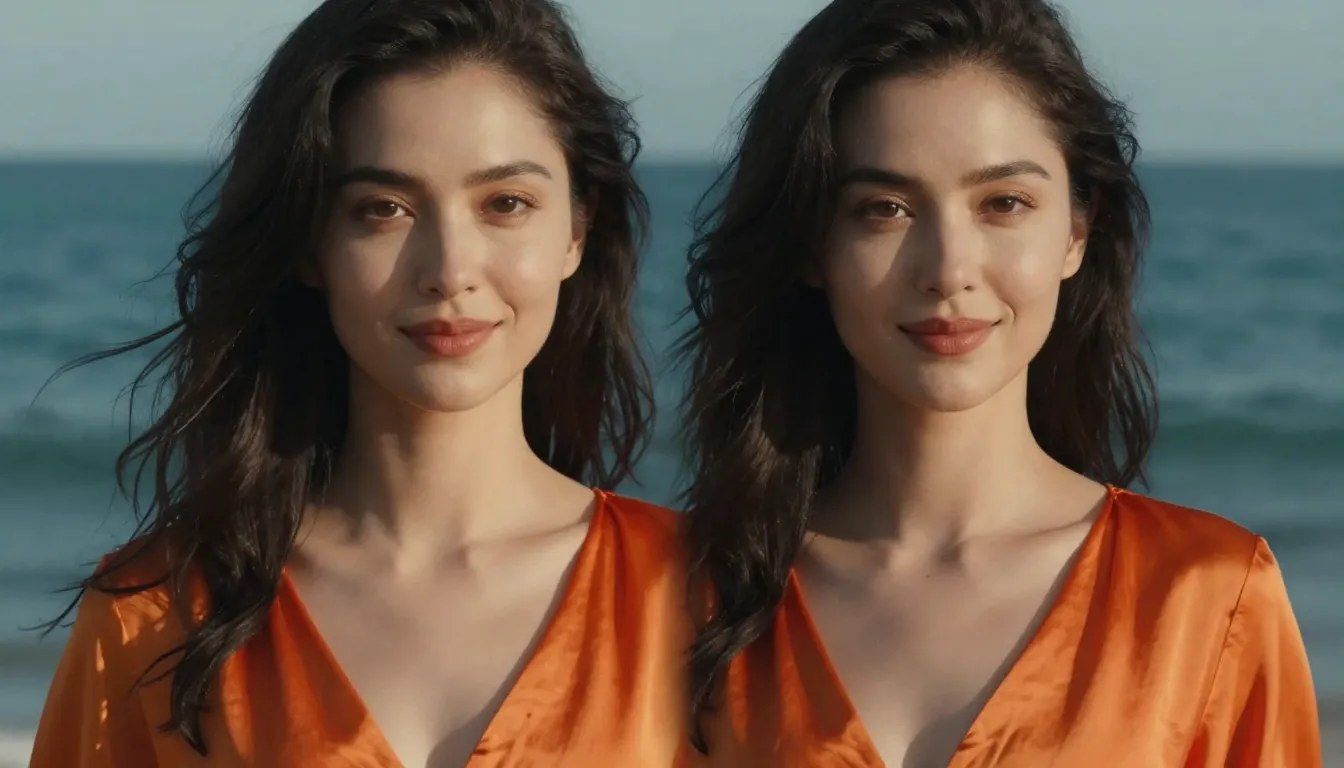 Photorealistic portrait of a beautiful woman with a soft sub...