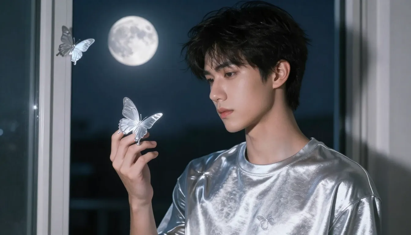 Hyper-realistic portrait of a young man with consistent faci...