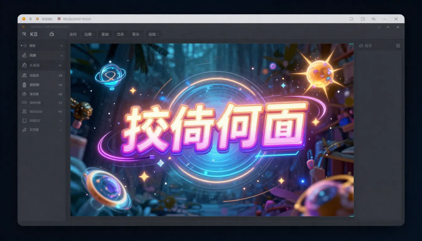 A professional creative interface showing magical image gene...