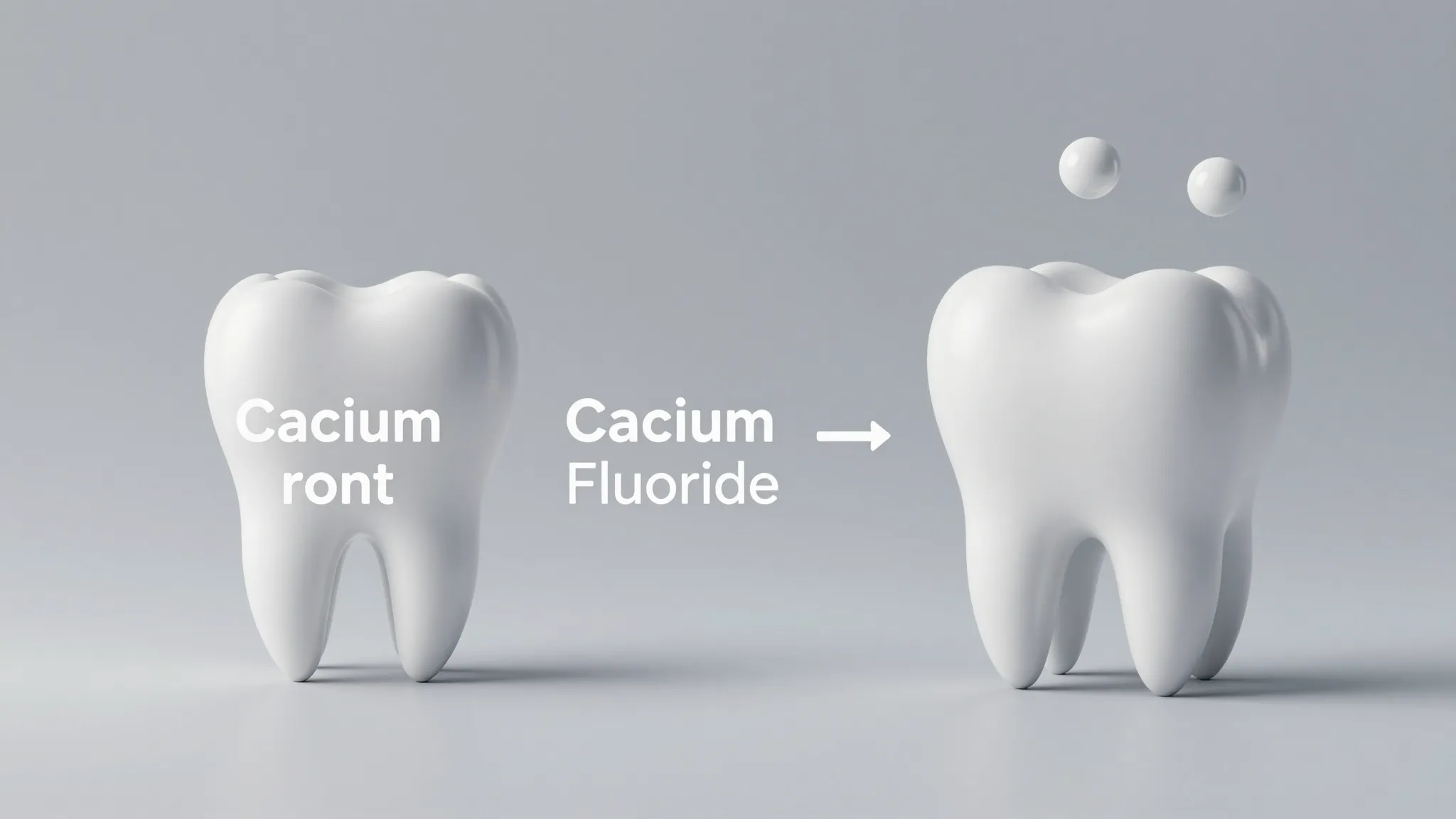 Minimalist infographic showing a healthy tooth with mineral ...
