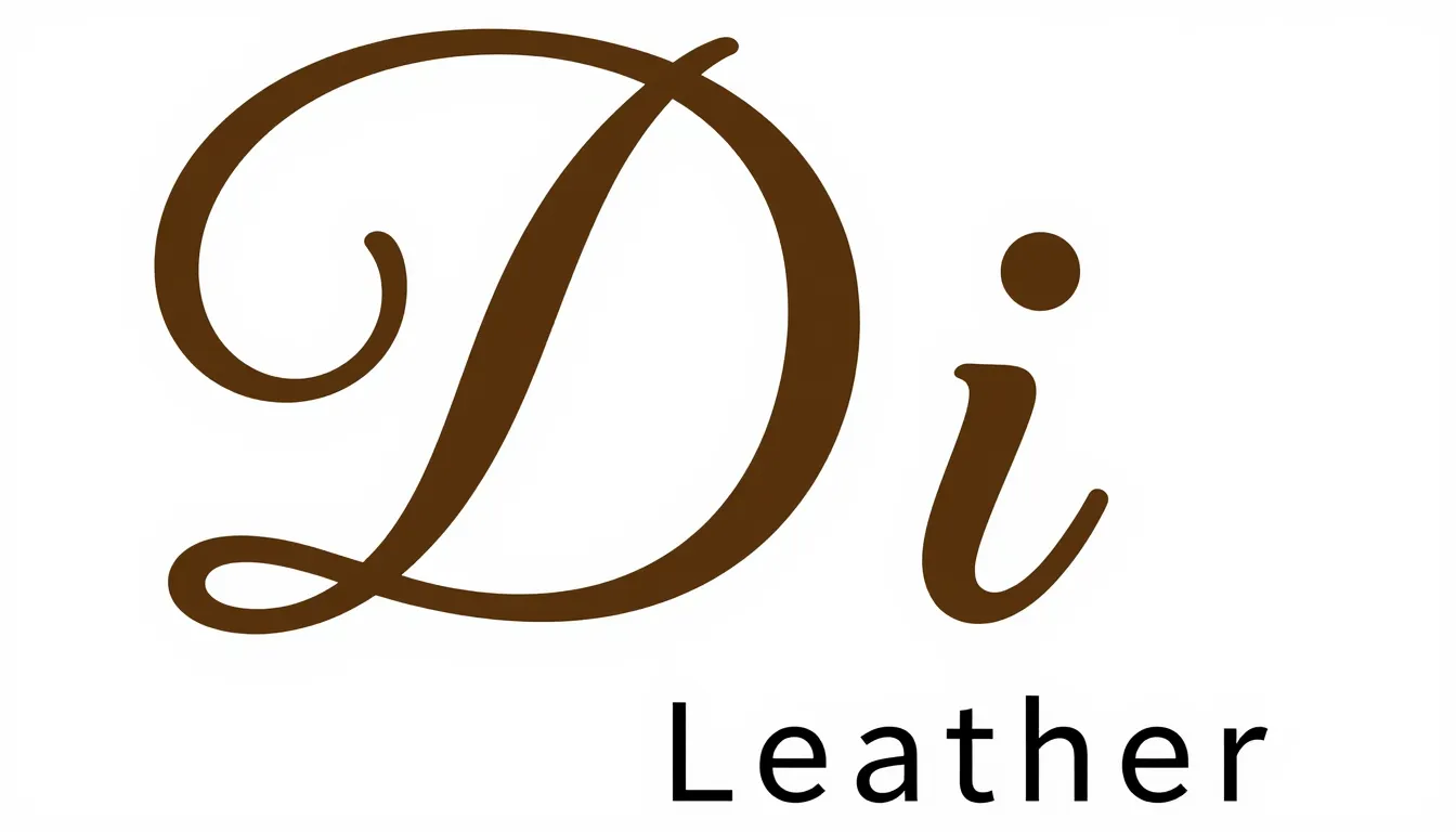 Minimalist logo design. Large elegant cursive 'Di' with smoo...