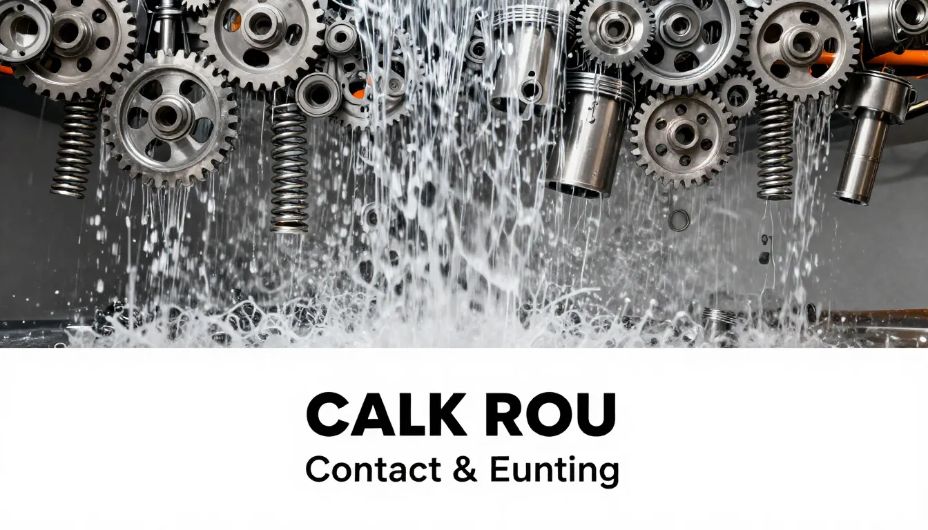 Vertical industrial design for a banner. A waterfall of meta...