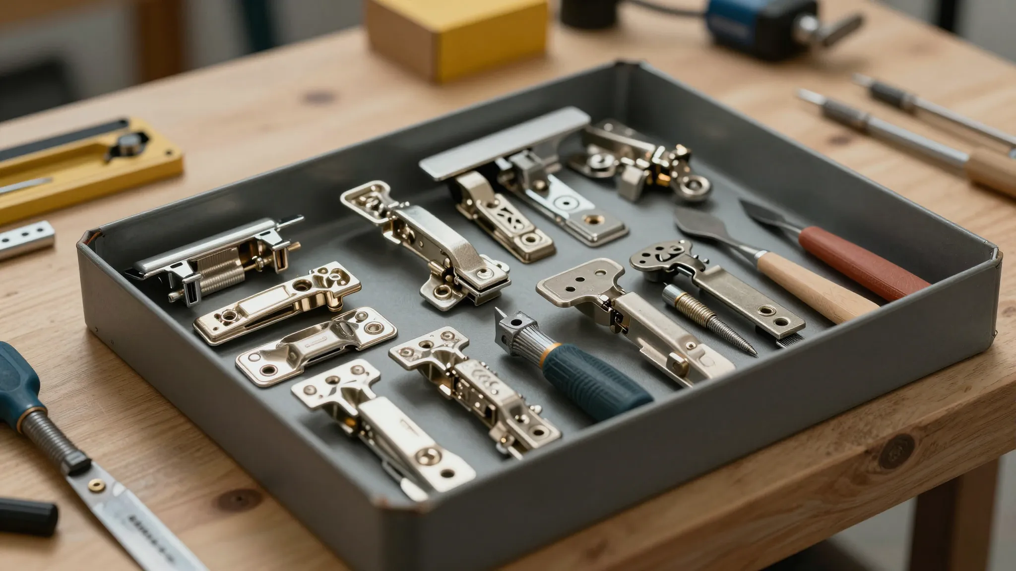 A professional organizer box filled with various high-qualit...