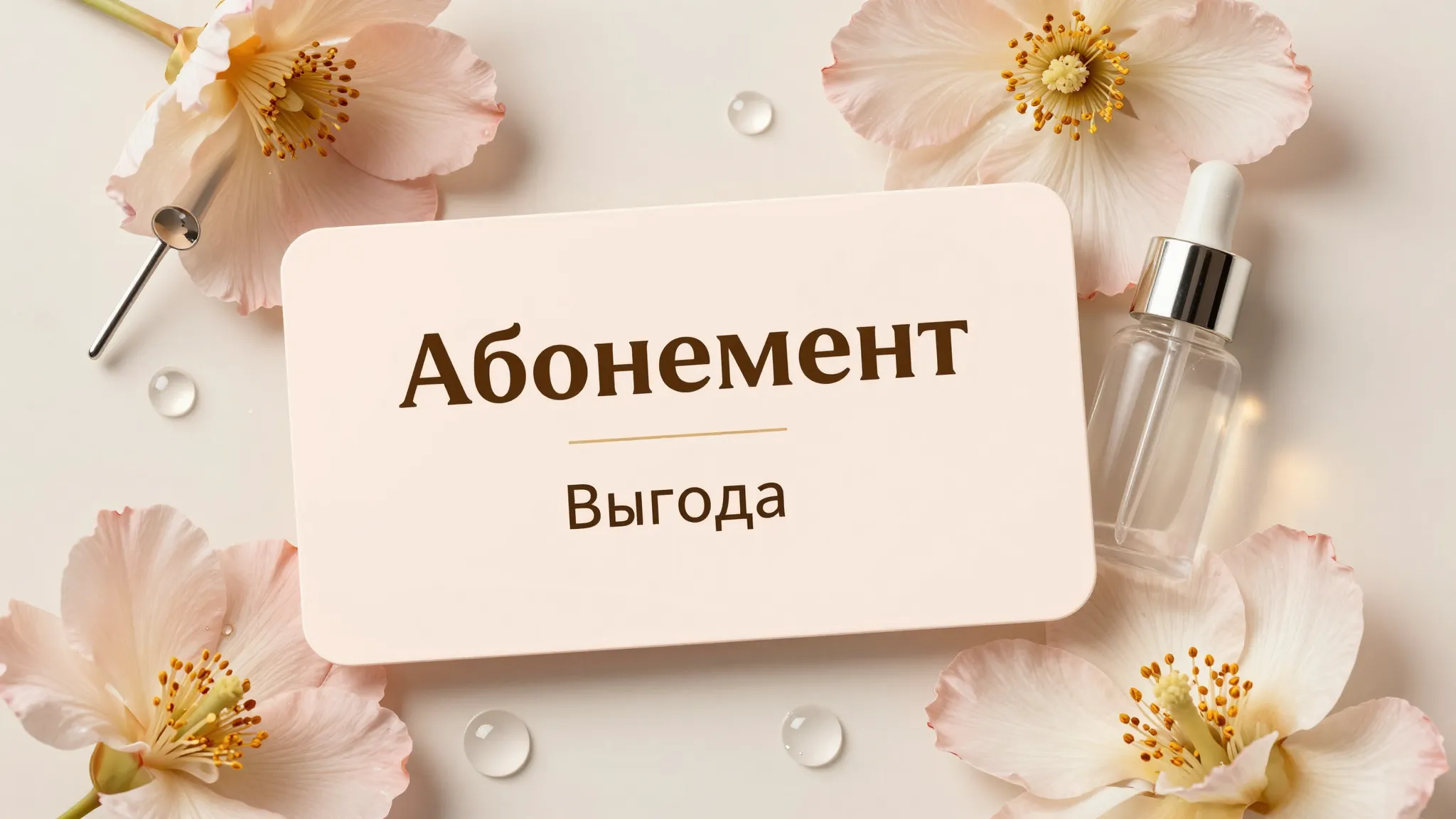 Яркая, привлекательная иллюстрация для поста о студии красот...