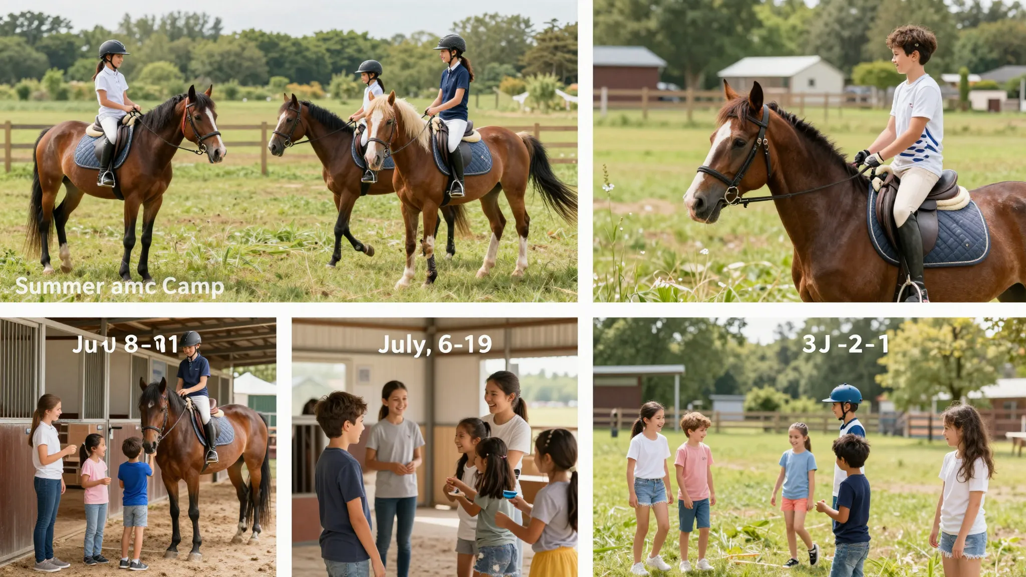 A vibrant and inviting collage or multi-panel image showcasi...