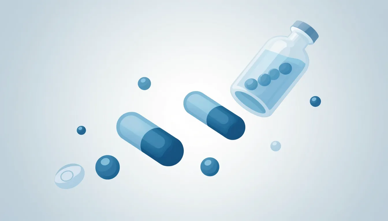 Abstract visualization of toxins leaving the body, clean blu...