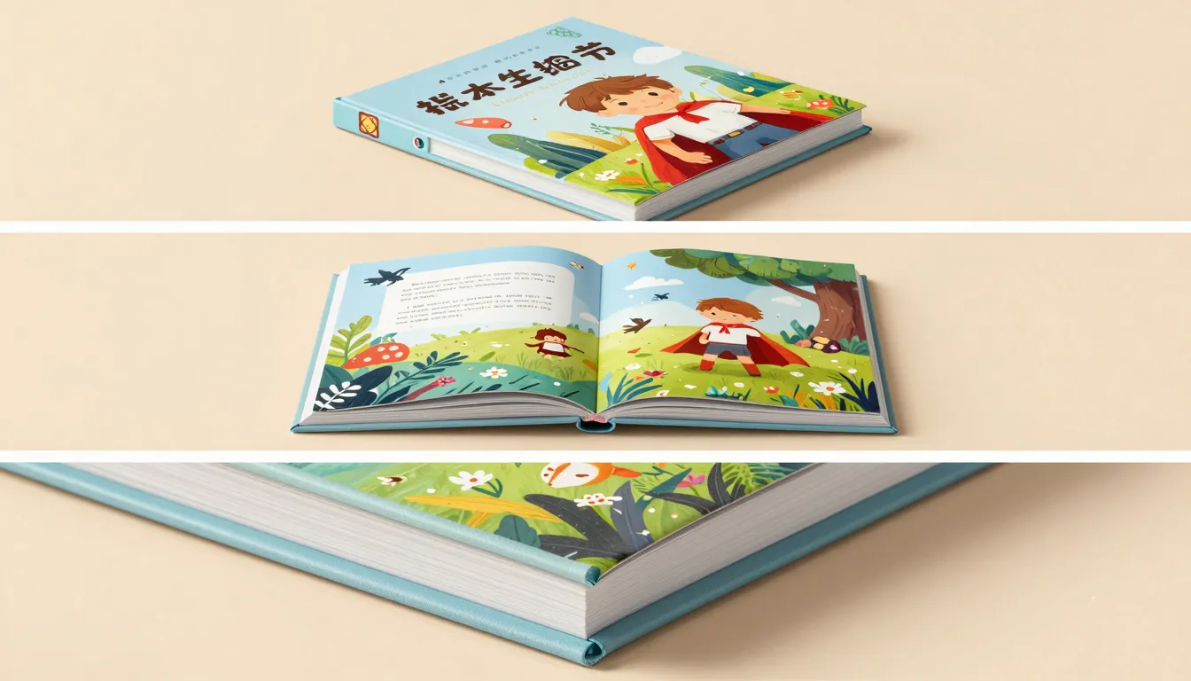 A professional product presentation collage for a personaliz...
