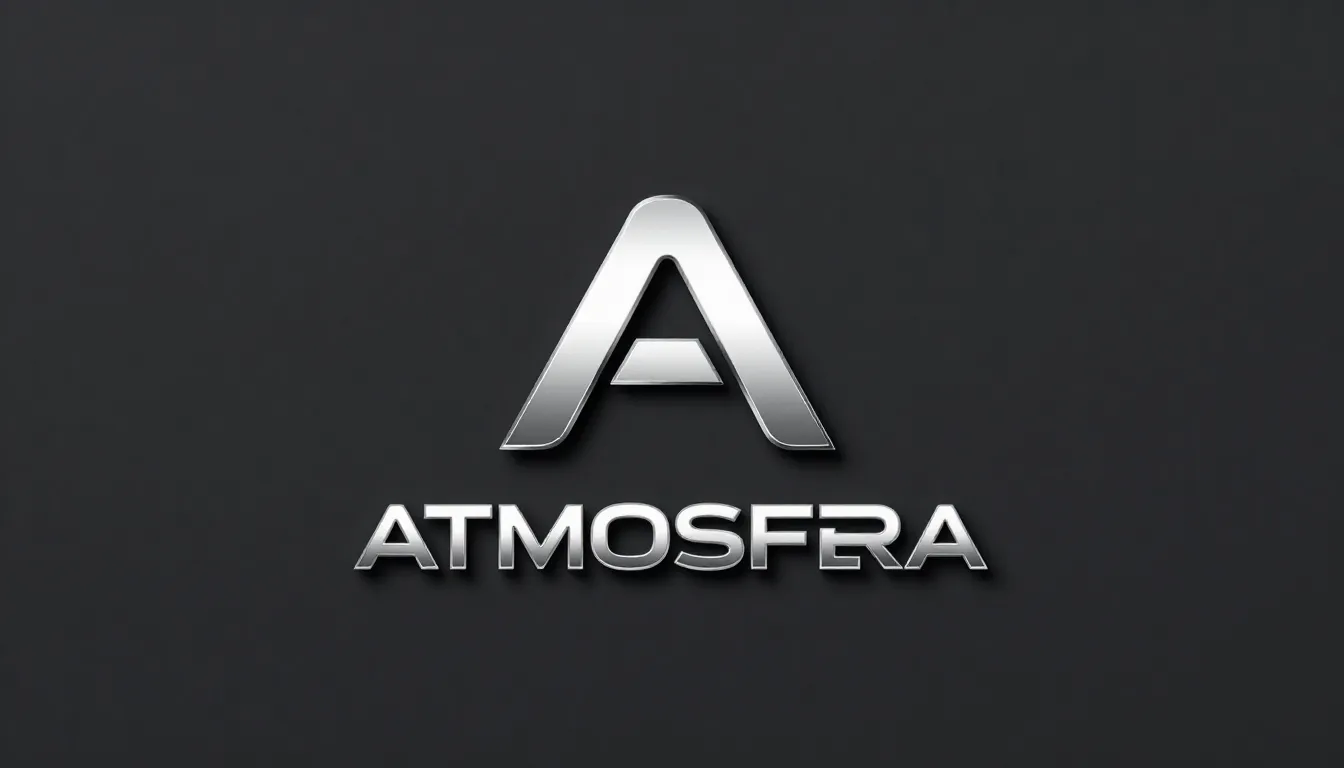 Modern minimalist logo for an auto accessory brand named 'AT...