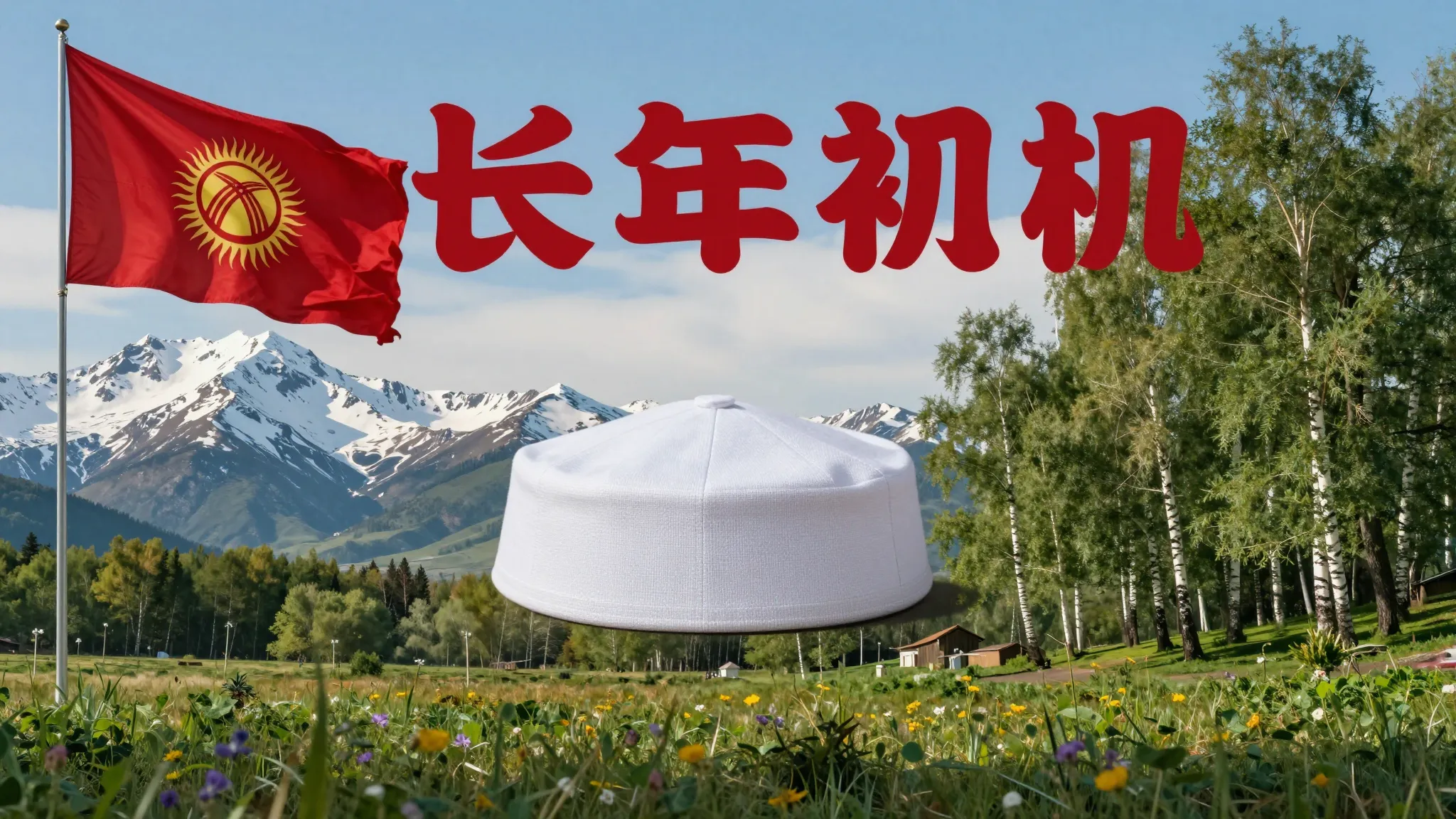 A wide cinematic banner for the Kyrgyz community in Domodedo...
