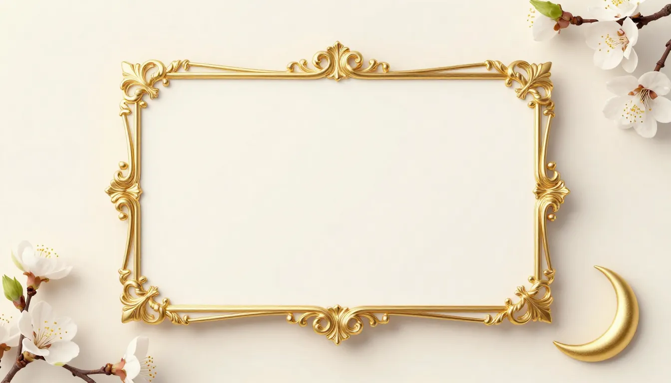 A luxurious invitation card template. A golden decorative fr...