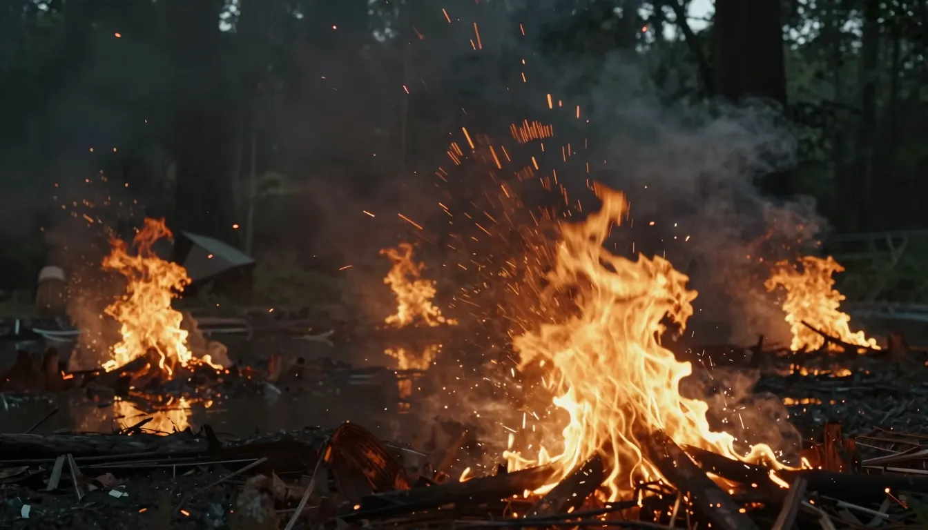 Dynamic shot for a music video, a sudden burst of multiple s...