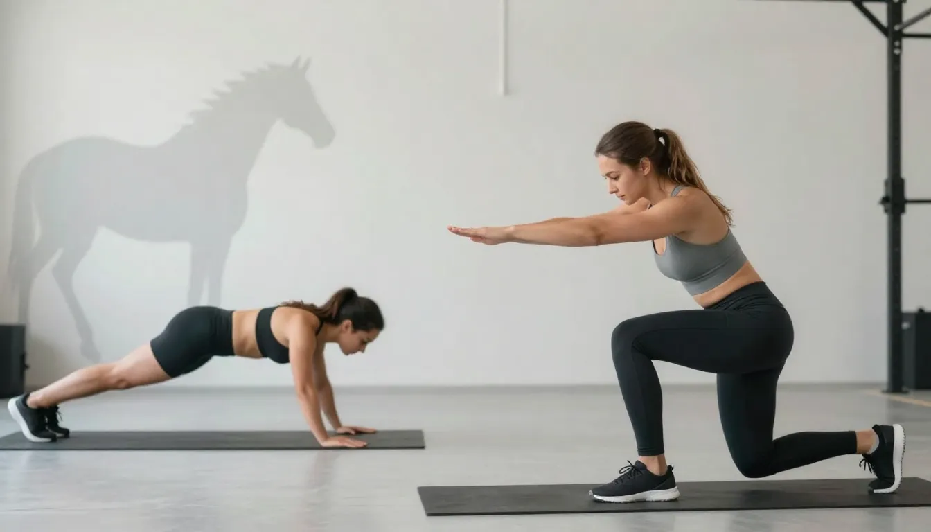 A dynamic and energetic image showing a person performing va...