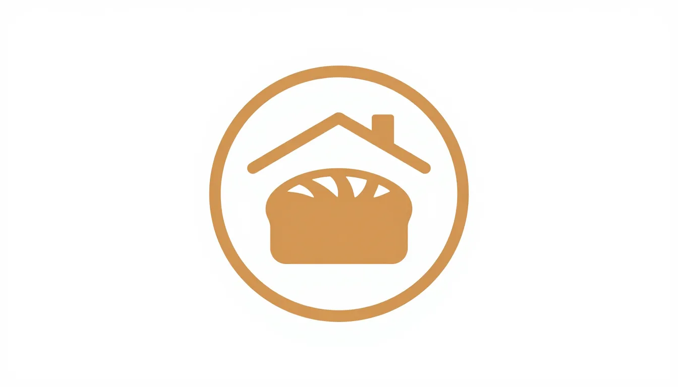 Professional logo emblem for a neighborhood shop, a stylized...