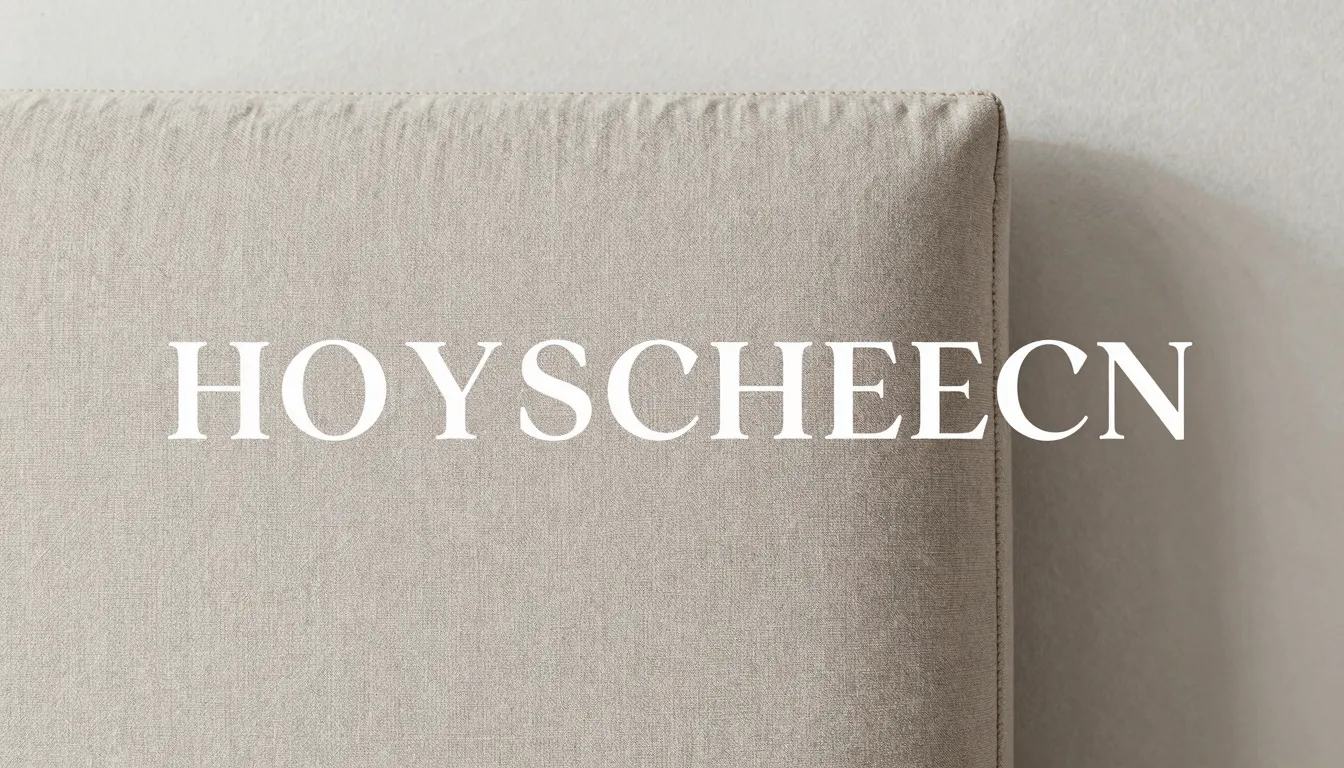 Minimalist banner for a furniture brand, close-up of high-qu...