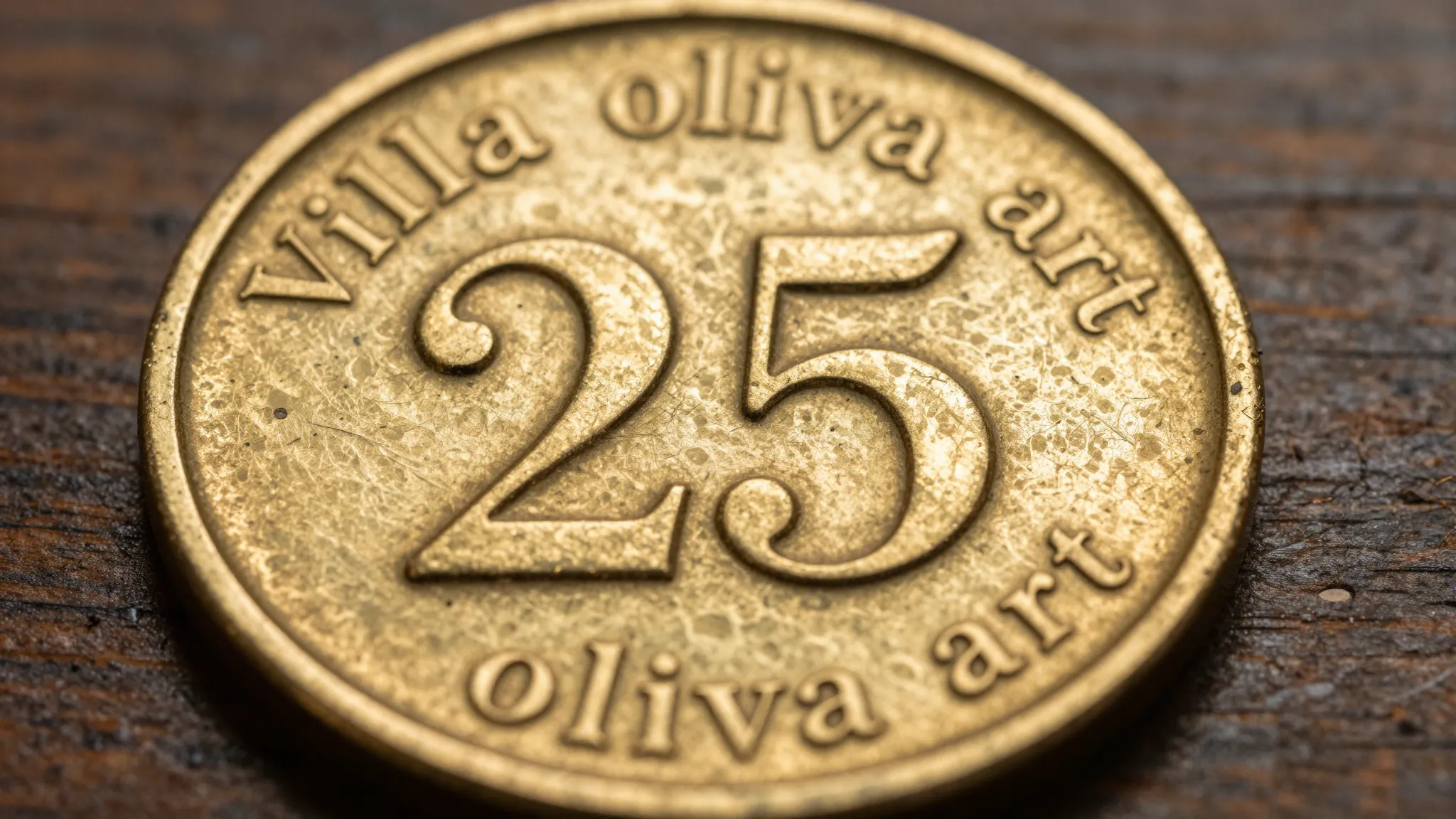 An ancient, hand-forged gold coin shaped like an olive. The ...