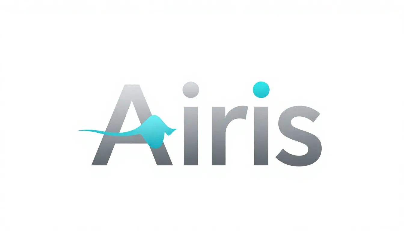 Minimalist professional logo for a music company called 'AIr...
