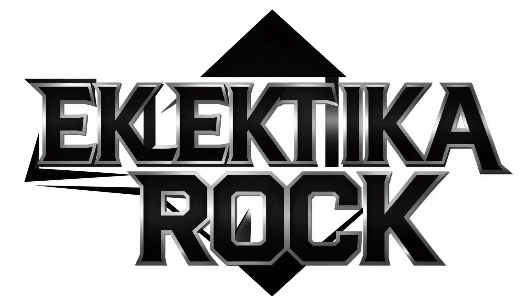 Professional logo for a rock band named 'EKLEKTIKA ROCK', ec...