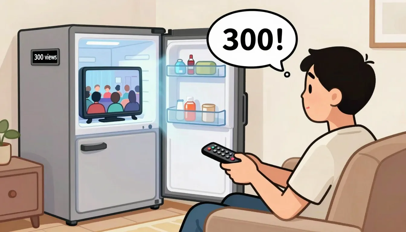 A humorous cartoon illustration of a man sitting on a couch,...