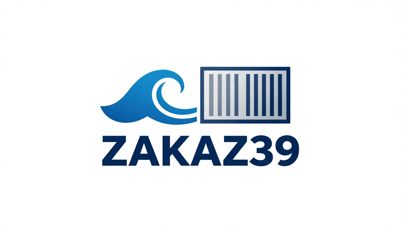 Professional logo design for a shipping company ZAKAZ39, min...