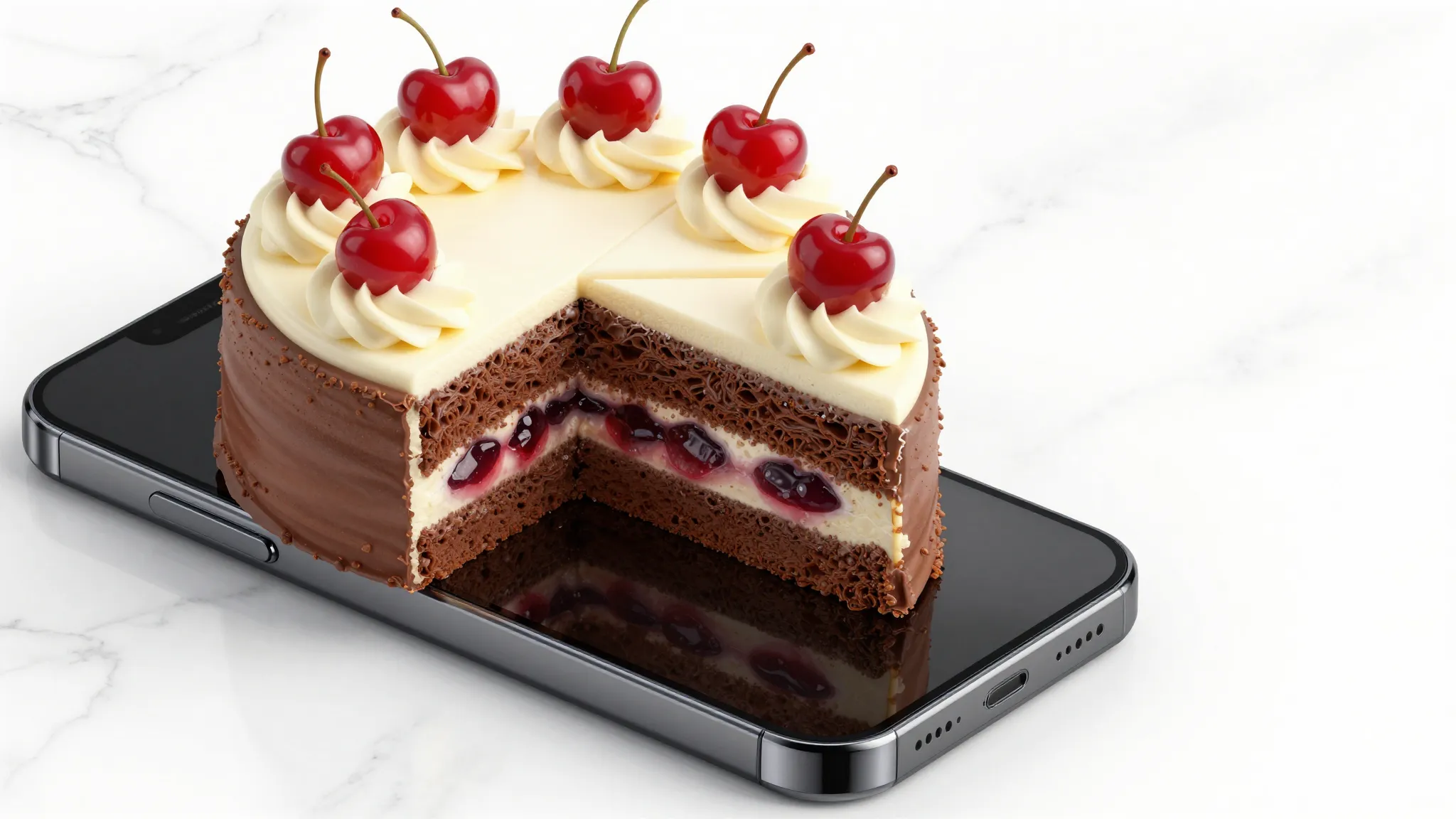 A hyper-realistic digital illustration of a modern luxury sm...