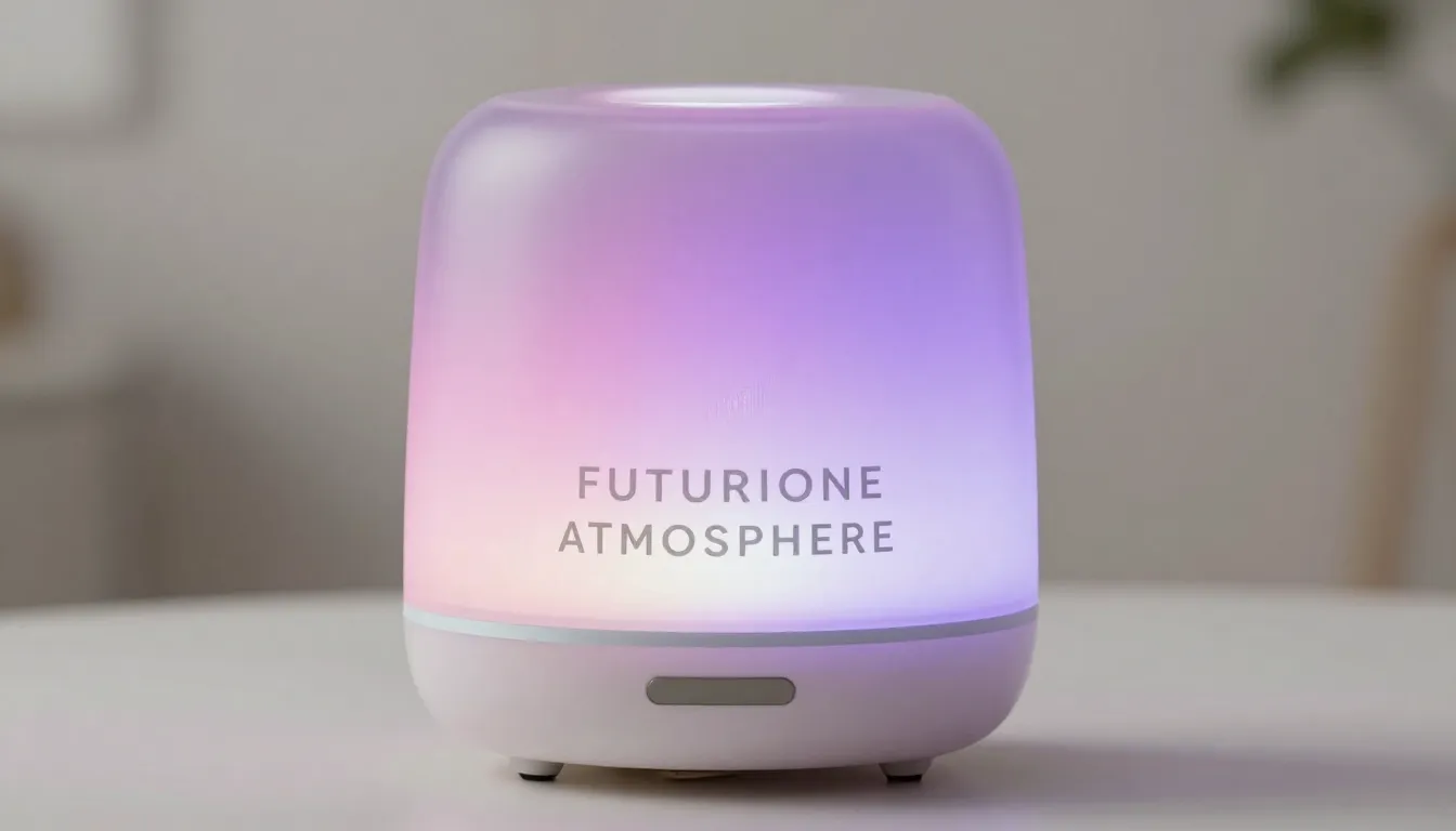 Product design for a home fragrance diffuser in a frosted gl...