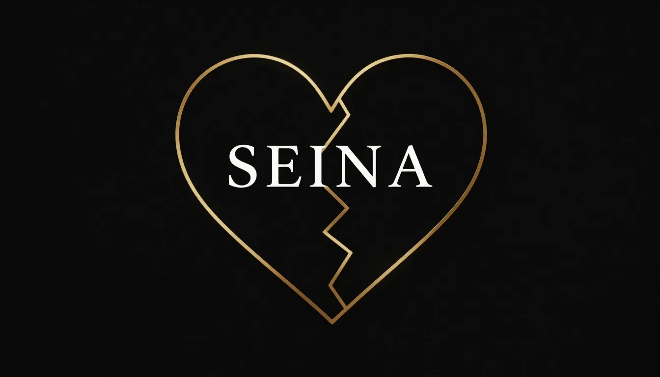 Minimalist book cover design, a golden broken heart shape ma...