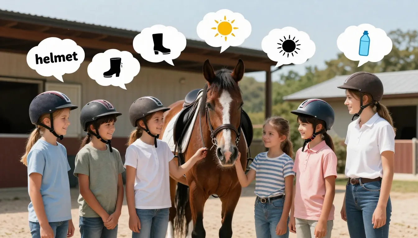 A cheerful and informative image showing a diverse group of ...