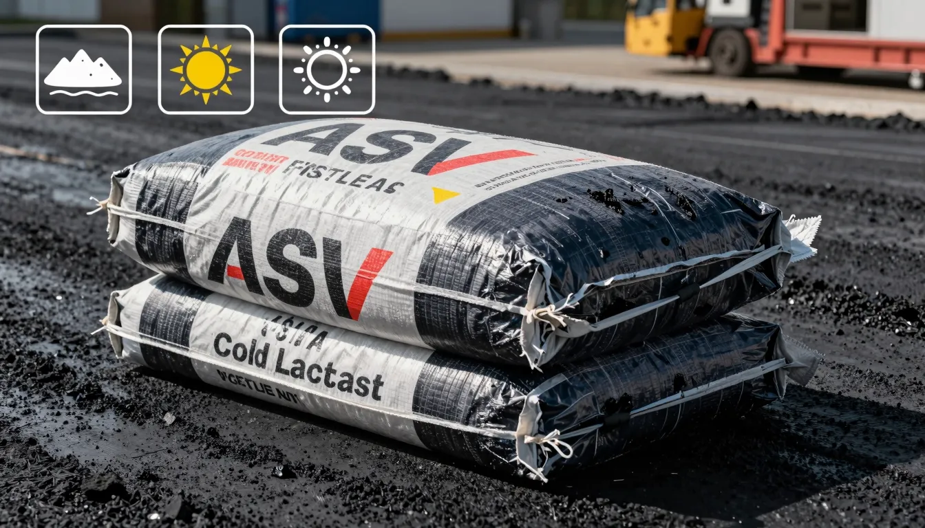 High-quality commercial shot of a 30kg industrial bag of col...