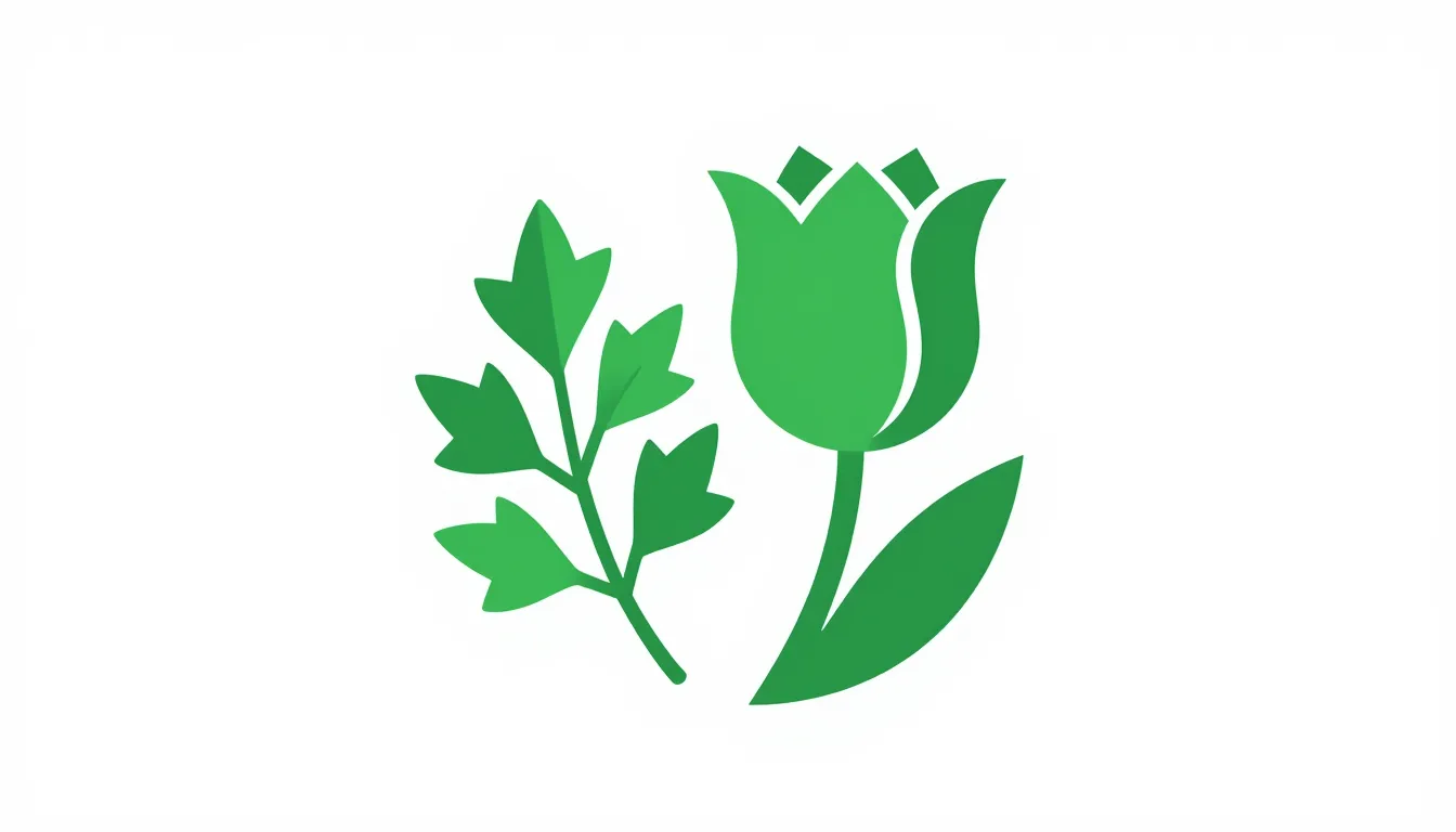 Modern logo design, a stylized fusion of a Russian birch lea...