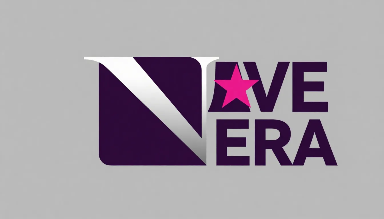 Modern minimalist logo for 'NAVE ERA', sharp geometric lette...