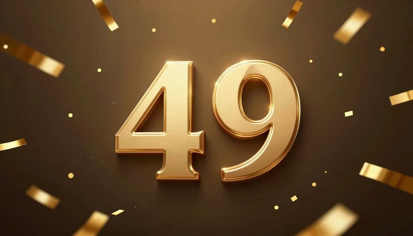 A beautiful celebratory background with golden confetti and ...