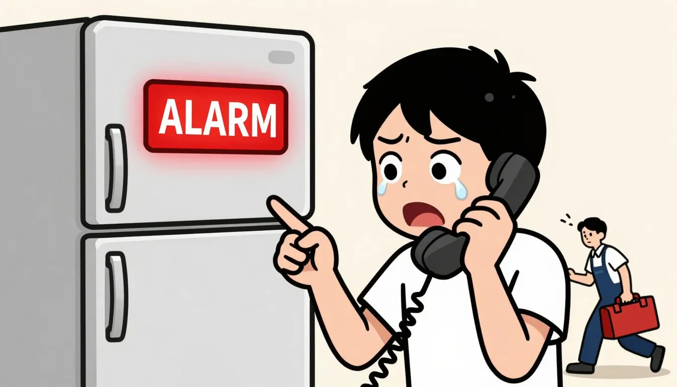 A humorous meme-style illustration. A person with a comicall...
