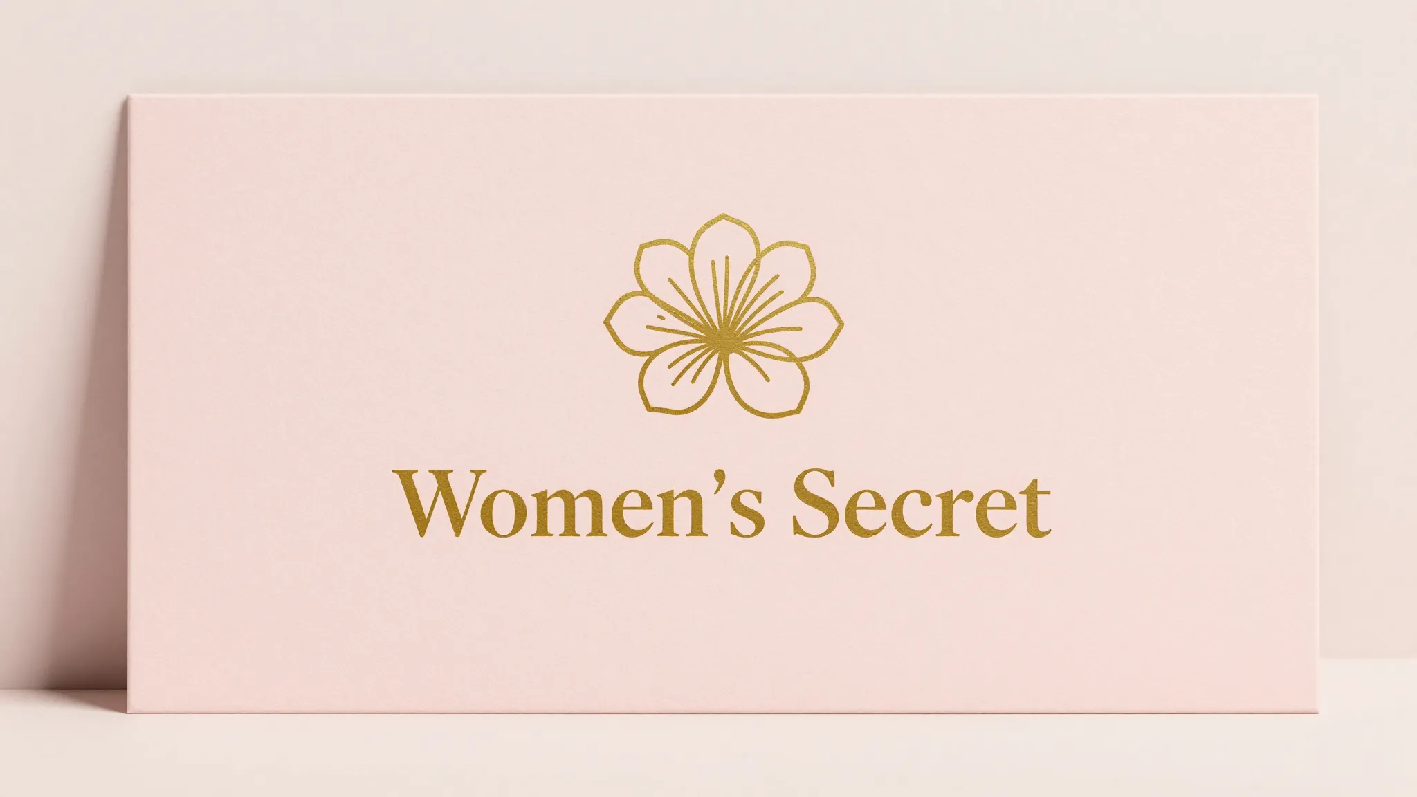 Front side of a business card, minimalist luxury style, cent...