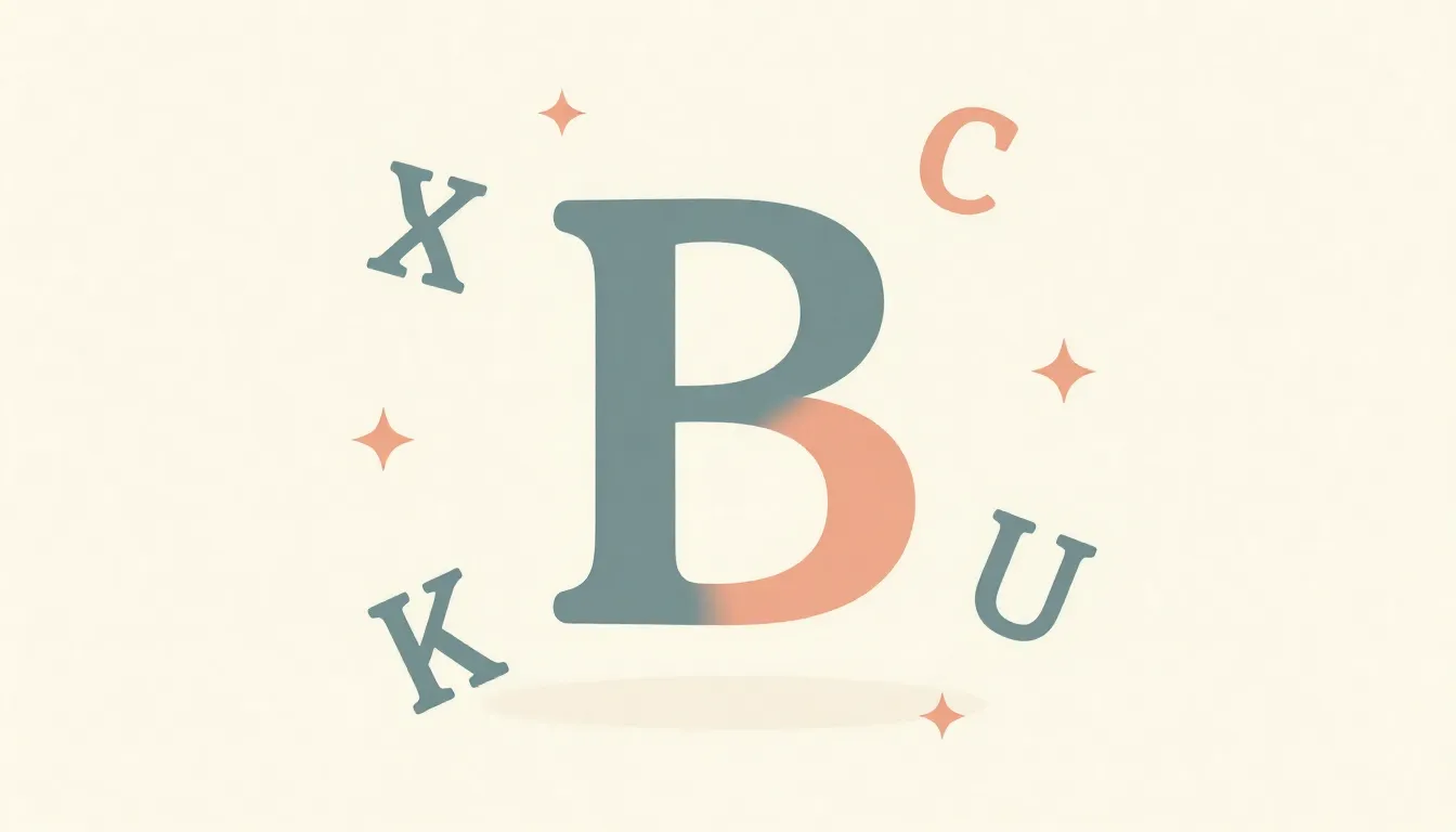 Minimalist poster with Turkish alphabet letters floating in ...