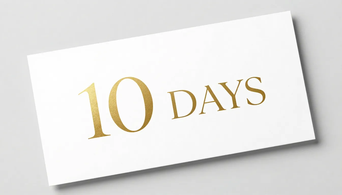 Elegant gift certificate template, white card with gold foil...