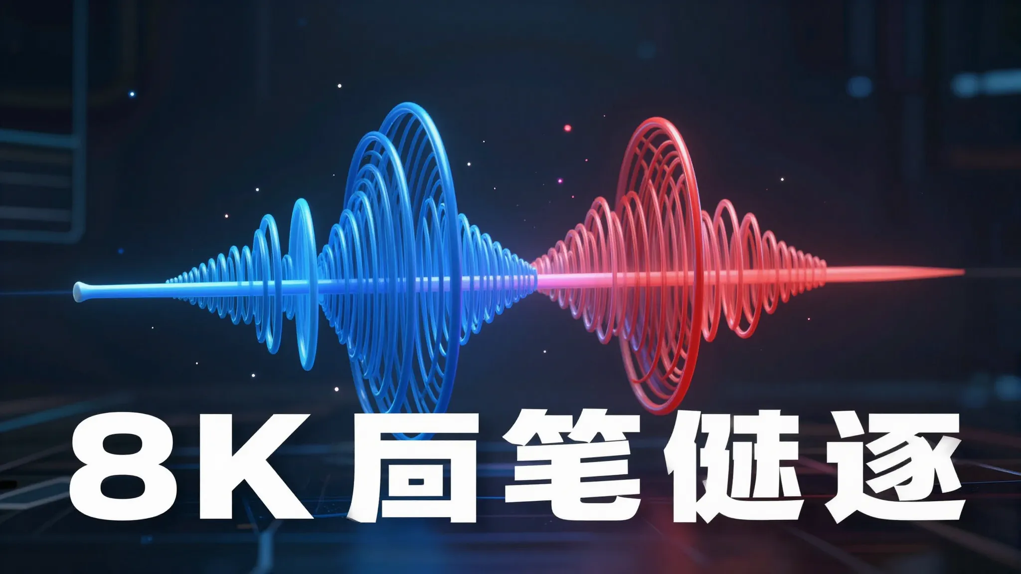 Educational poster design, central 3D model of electromagnet...