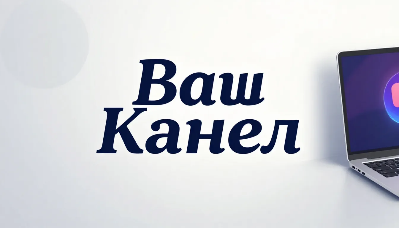 YouTube channel banner, modern, clean design, with a clear c...