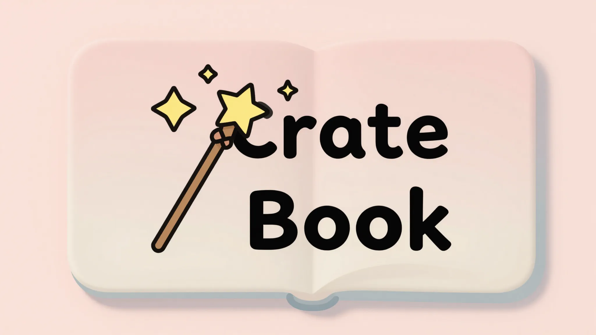 A cute, simple icon for a children's book community. It feat...